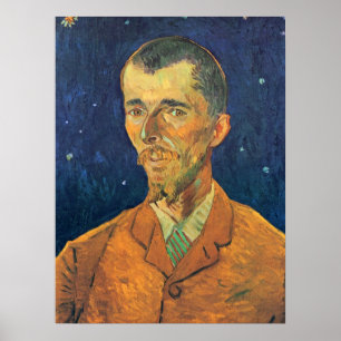 Pôster Retrato de Eugene Boch por Vincent van Gogh