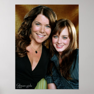 Poster Retrato de Fechamento de Lorelai & Rory
