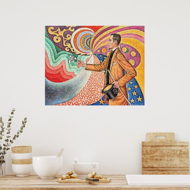 Poster Retrato de Felix Feneon (Cozinha)