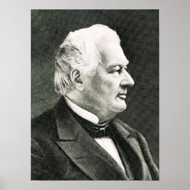 Poster Retrato de Fillmore Millard (Frente)