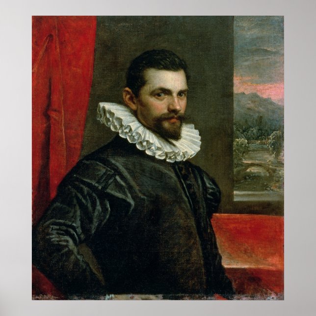 Pôster Retrato de Francesco Bassano (Frente)