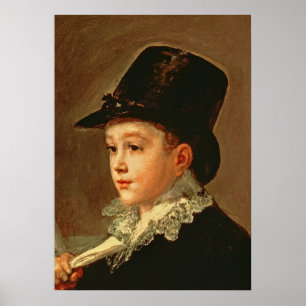 Pôster Retrato de Francisco Jose de Goya y Lucientes de