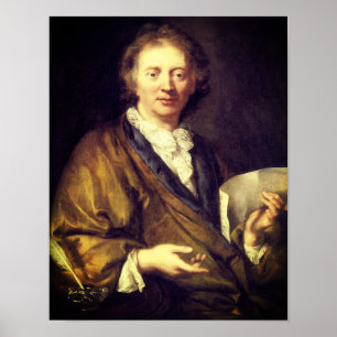 Poster Retrato de François Couperin