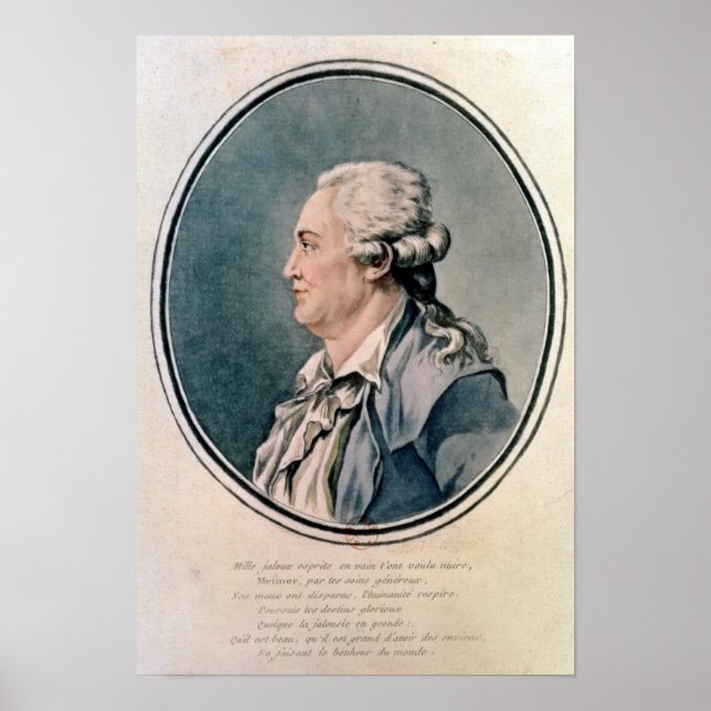 Poster Retrato de Franz Anton Mesmer (Frente)
