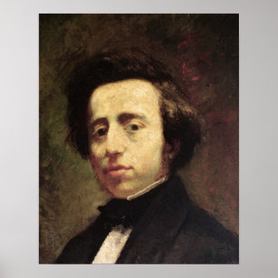 Pôster Retrato de Frederic Chopin 2