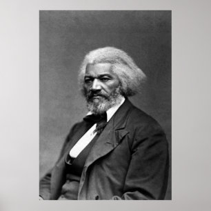 Pôster Retrato de Frederick Douglass por George K. Warren