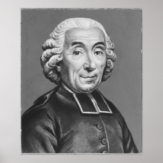 Pôster Retrato de Gabriel Bonnot de Msible (Frente)