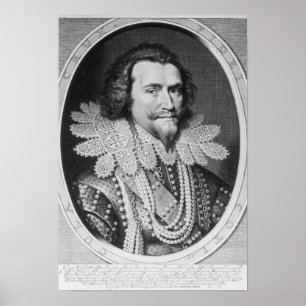 Poster Retrato de George Villiers