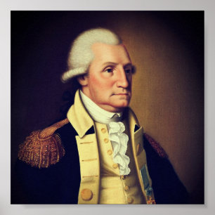 Poster Retrato de George Washington (1790)