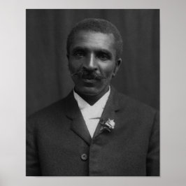 Pôster Retrato de George Washington Carver