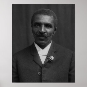 Pôster Retrato de George Washington Carver