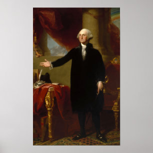 Poster Retrato de George Washington Lansdowne