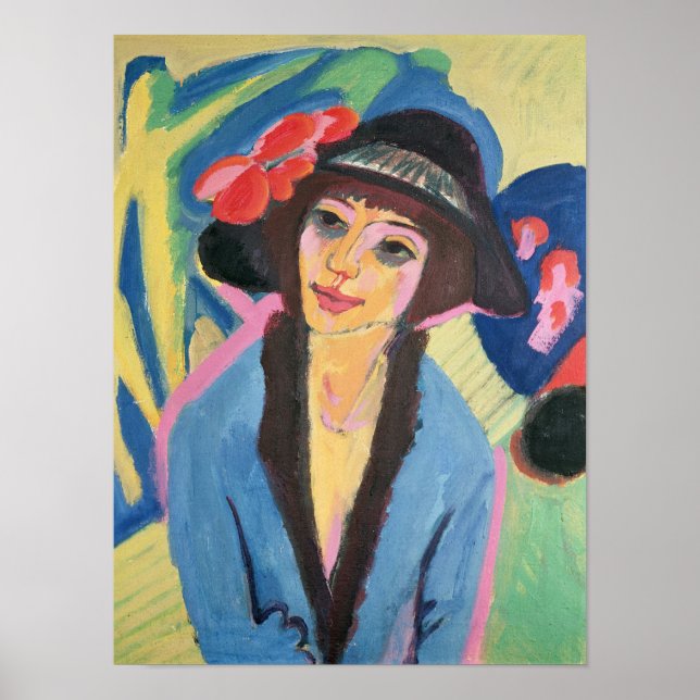 Poster Retrato de Gerda (Frente)