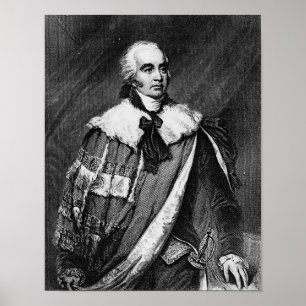 Pôster Retrato de Gilbert Eliot