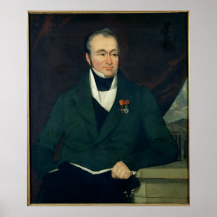 Pôster Retrato de Guilherme Dupuytren