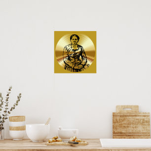 Poster retrato de Harriet Tubman