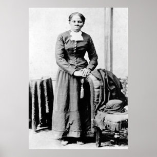 Pôster Retrato de Harriet Tubman Araminta nascido Ross
