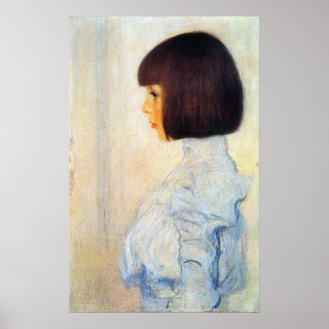 Pôster Retrato de Helene Klimt por Gustav Klimt (Frente)
