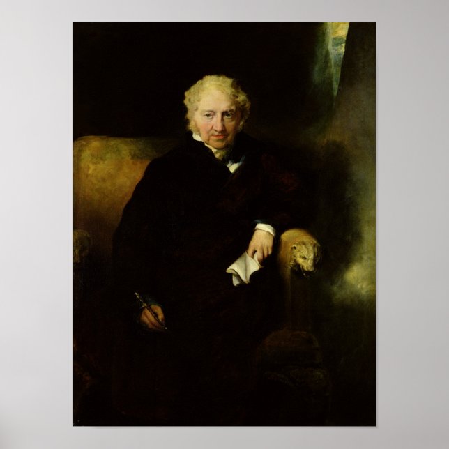 Poster Retrato de Henry Fuseli (Frente)