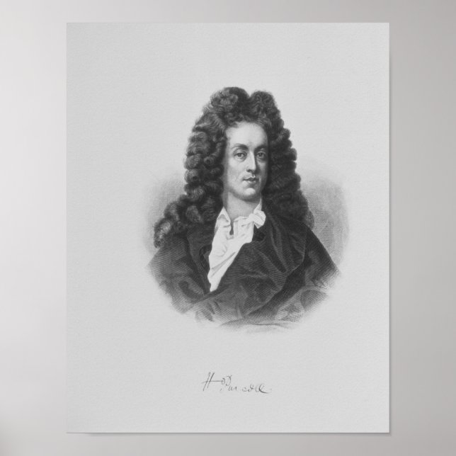 Pôster Retrato de Henry Purcell (Frente)