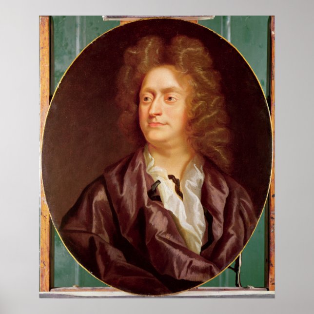 Pôster Retrato de Henry Purcell, 1695 (Frente)