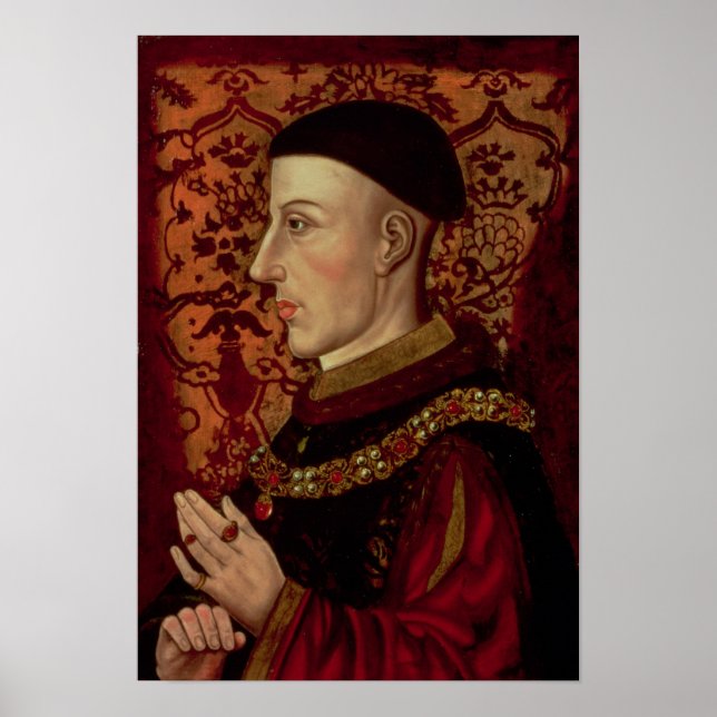Poster Retrato de Henry V (Frente)