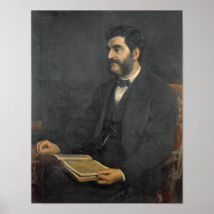 Poster Retrato de Hormuzd Rassam, 1869