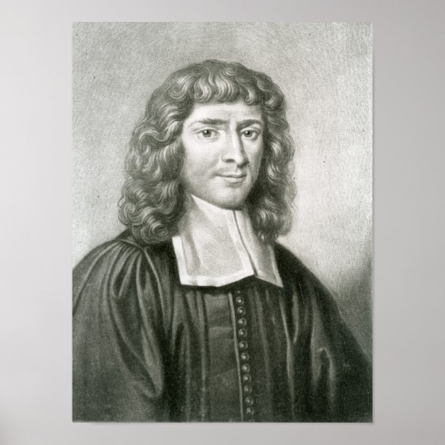 Pôster Retrato de Isaac Barrow (Frente)