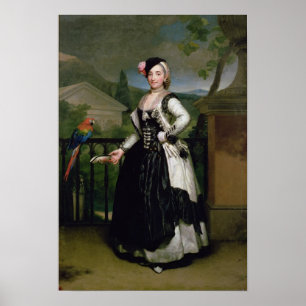 Poster Retrato de Isabel Parrena Arce