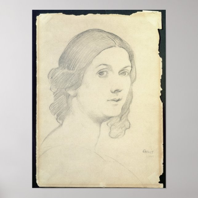 Pôster Retrato de Isadora Duncan, 1908 (Frente)