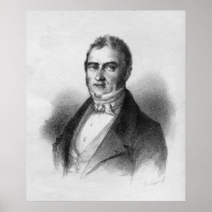Poster Retrato de Jacques Laffitte