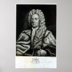 Pôster Retrato de James Brydges