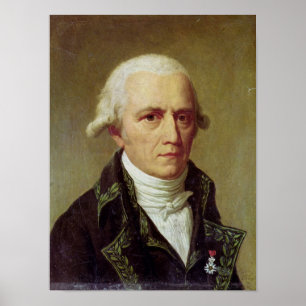 Pôster Retrato de Jean-Baptiste de Monet