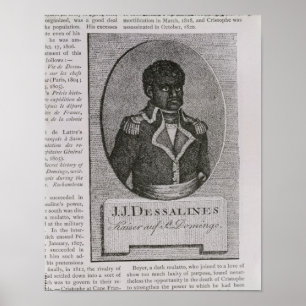 Pôster Retrato de Jean-Jacques Dessalines