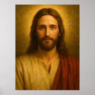 Poster Retrato de Jesus Cristo #1™ Arte de Parede em Post