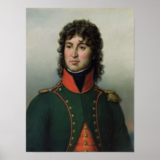Poster Retrato de Joachim Murat King de Nápoles (Frente)