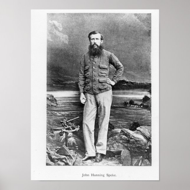 Poster Retrato de John Hanning Speke (Frente)