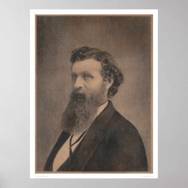 Pôster Retrato de John Muir (1349) (Frente)