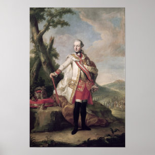 Pôster Retrato de Joseph II em comprimento de cheio