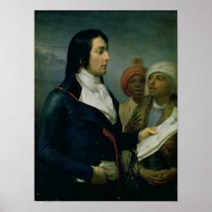 Pôster Retrato de Louis Charles Antoine Desaix