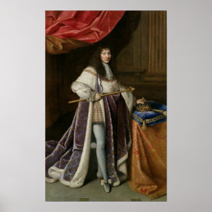 Pôster Retrato de Louis XIV 2