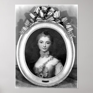 Pôster Retrato de Louise Honorine Crozat du Chatel