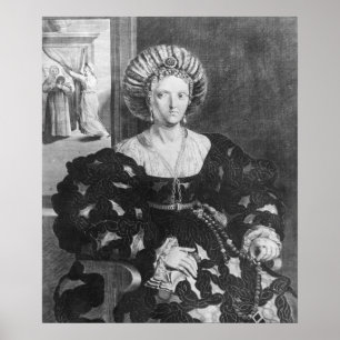 Poster Retrato de Lucrezia Borgia
