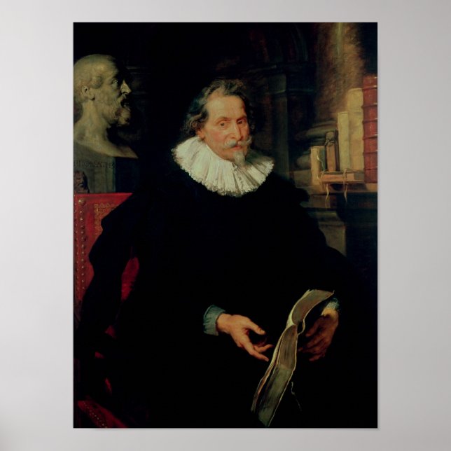 Pôster Retrato de Ludovicus Nonnius (Frente)