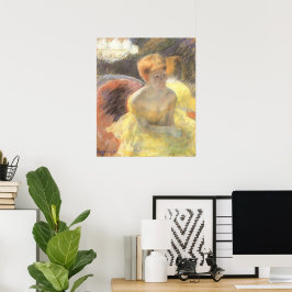 Pôster Retrato de Lydia na Ópera de Mary Cassatt