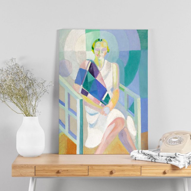 Poster Retrato de Madame Heim, Delaunay (Criador carregado)