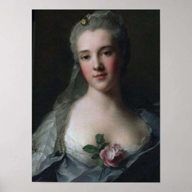 Poster Retrato de Manon Balletti (Frente)