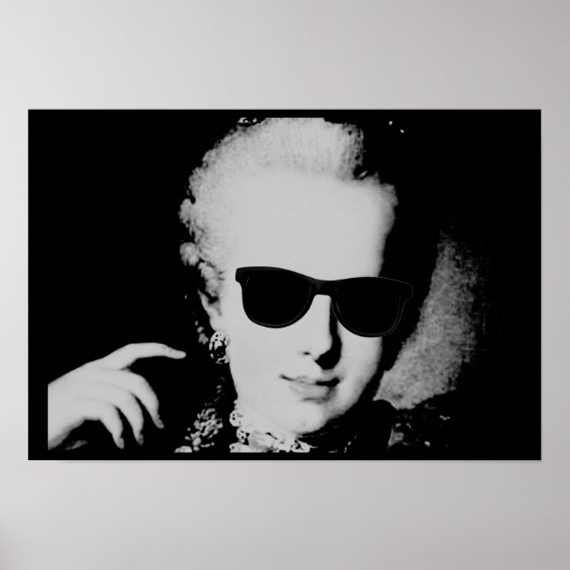 Poster Retrato de Maria Antonia Áustria (Frente)