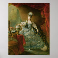 Retrato de Maria Antonieta Rainha da França