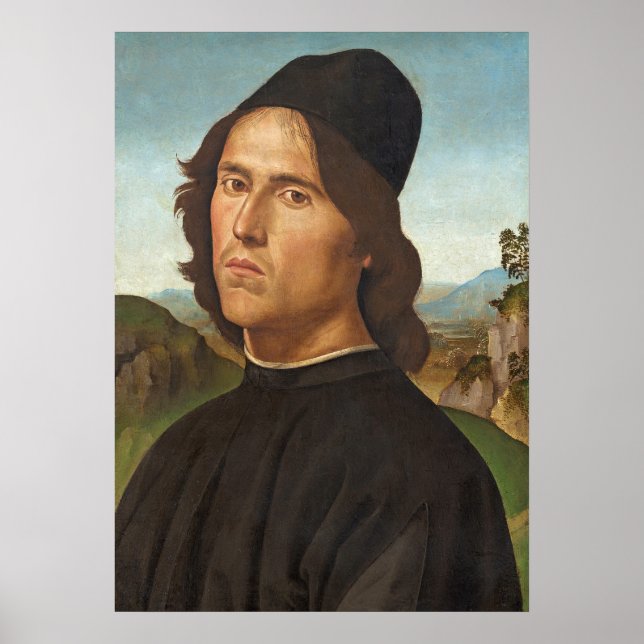 Pôster Retrato de Marianito Goya, neto do artista (Frente)